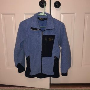 BLUE MOUNTAIN HARDWEAR ZIP UP FLEECE JACKET